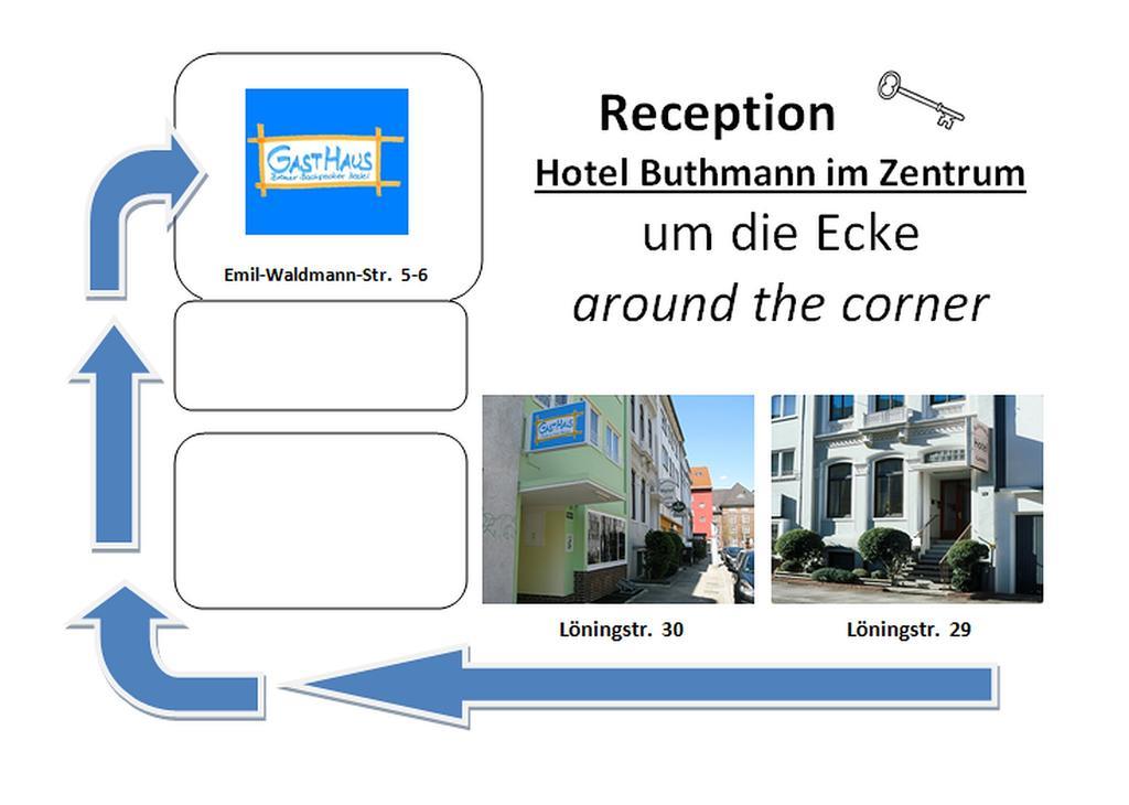 Buthmann im Zentrum Bremen Exterior foto